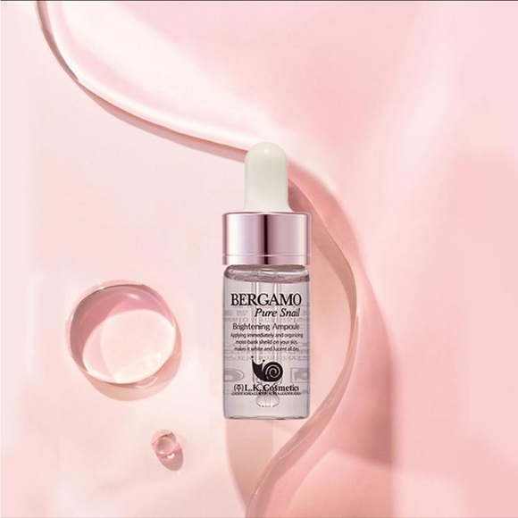 BERGAMO Pure Snail Brightening Ampoule Set 13ml * 4ea - Picture 3 of 6